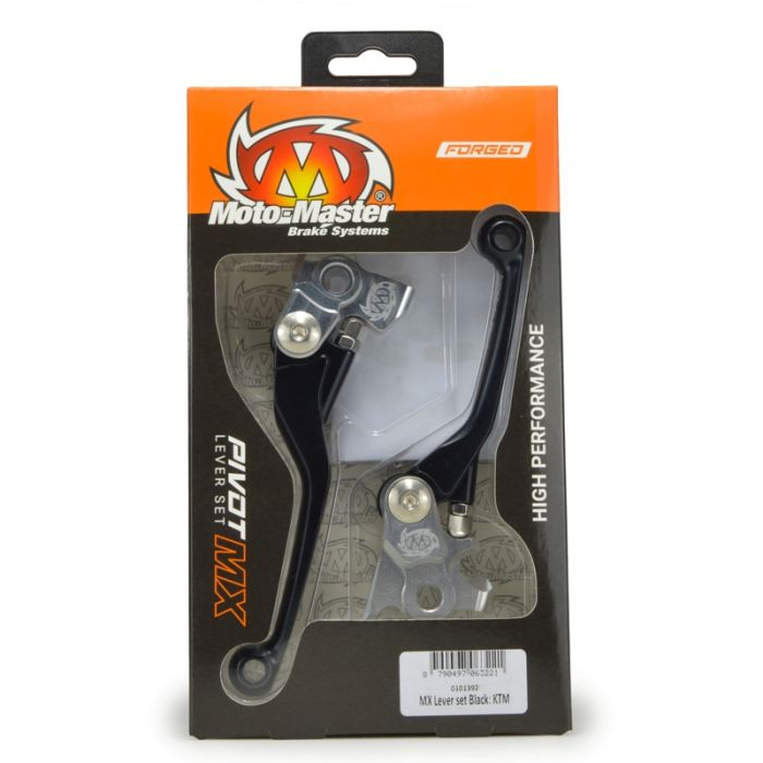 MMT MX Pivot Lever set - Forged BK: Honda CRF450R 2021->