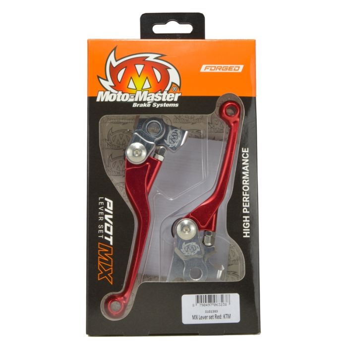 MMT MX Pivot Lever set - Forged Red: Honda CRF450R 2021->