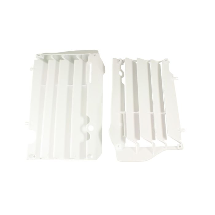 Polisport Radiator Louvers (Pair) CR125/250 05-07 White