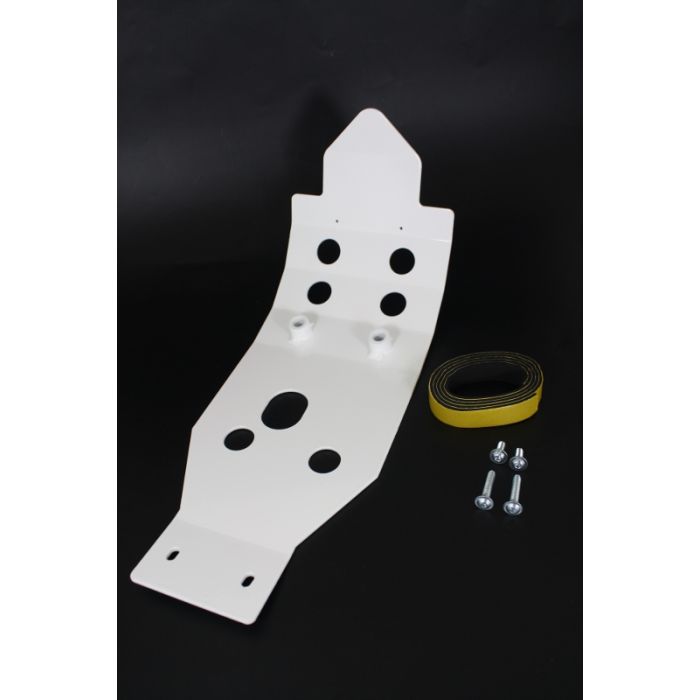 Crosspro Skid Plate MX Aluminium KX450F 16-.. White