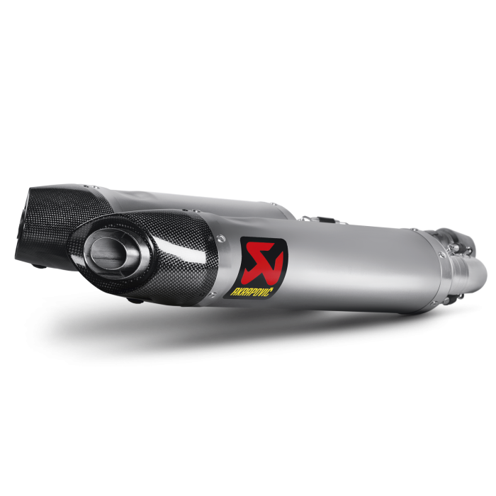 Akrapovic Slip-On Line (Titanium) SHIVER750 10-16