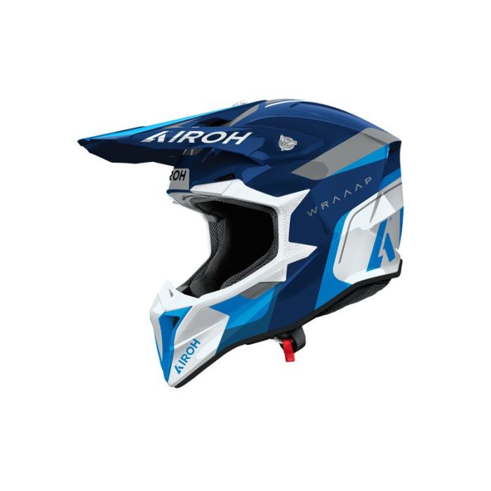 Airoh Helmet Wraaap Conquer Blue/Navy/White