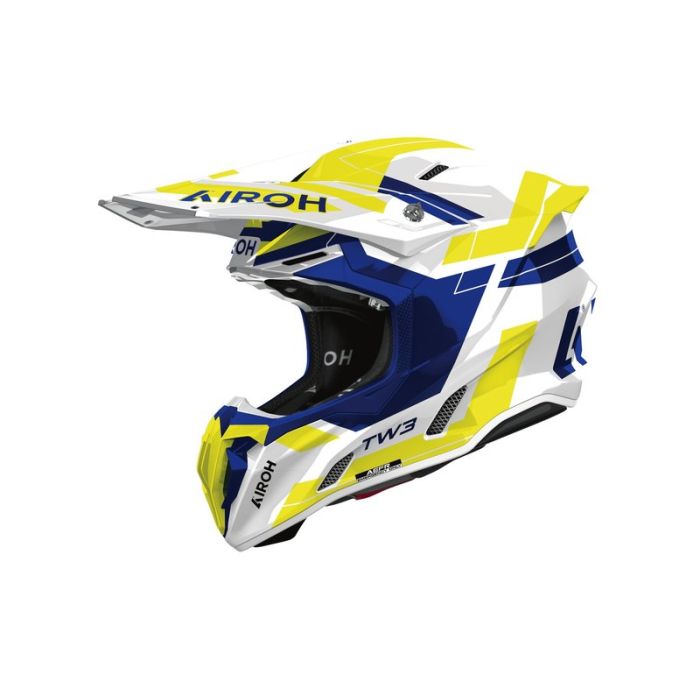 Airoh Helmet Twist 3 Dynasty White/Yellow/Blue