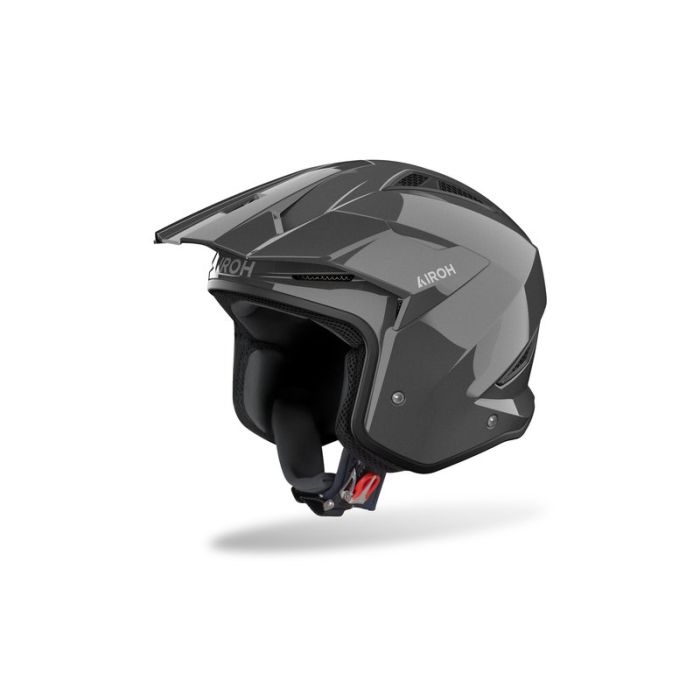 Airoh Helmet TRR II Color Dark Grey Gloss