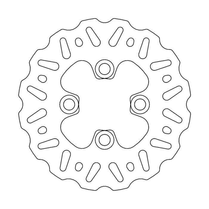 MMT ATV Brake Disc Front Nitro Banshee/Warrior/Raptor