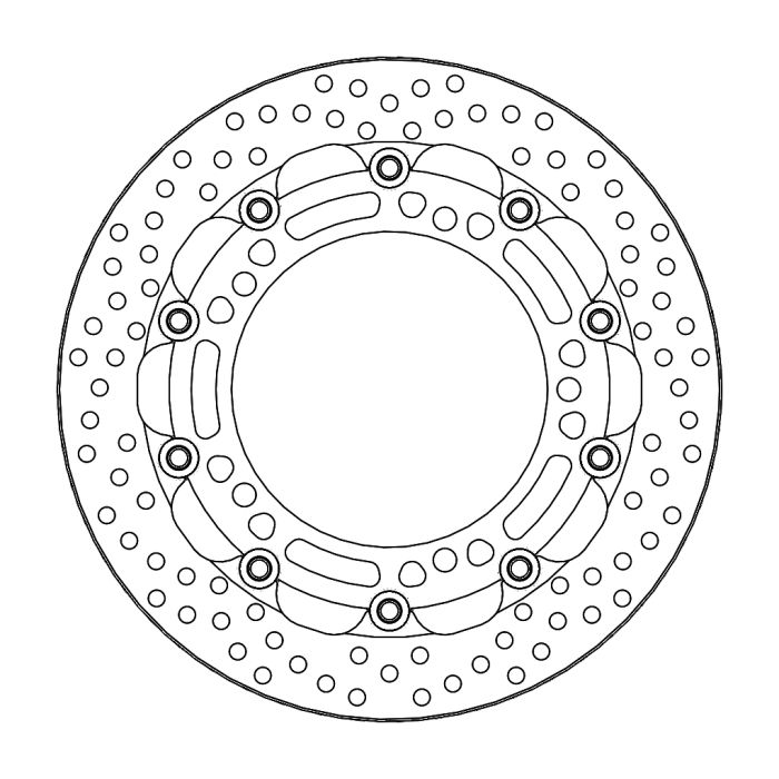 MMT Racing Halo front disc Kawa: Z650/900