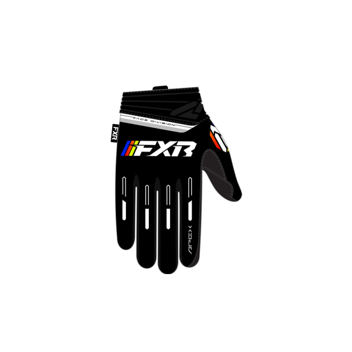 FXR Apex MX Glove 26 Black/White