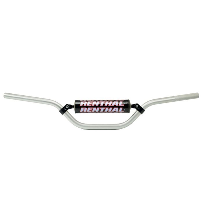 Renthal Handleb+Pad YZ85 02-.. CRF150 07-.. Mini Racer Silv.