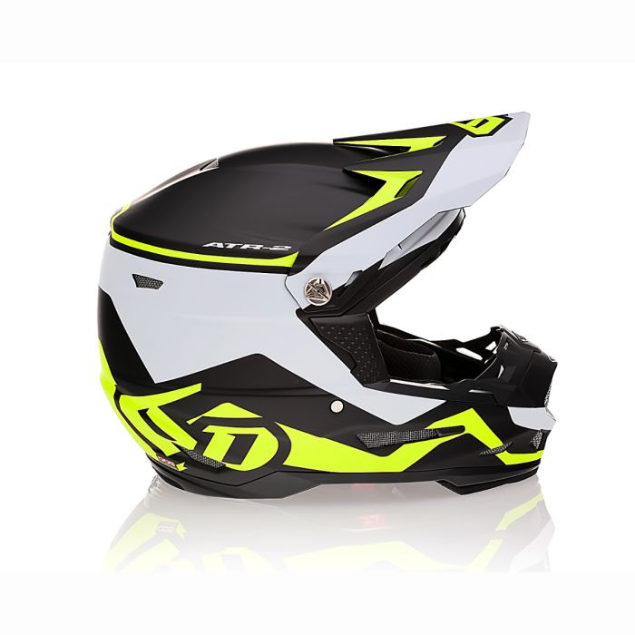 6D Helmet ATR-2 Drive Neon Yellow Matte