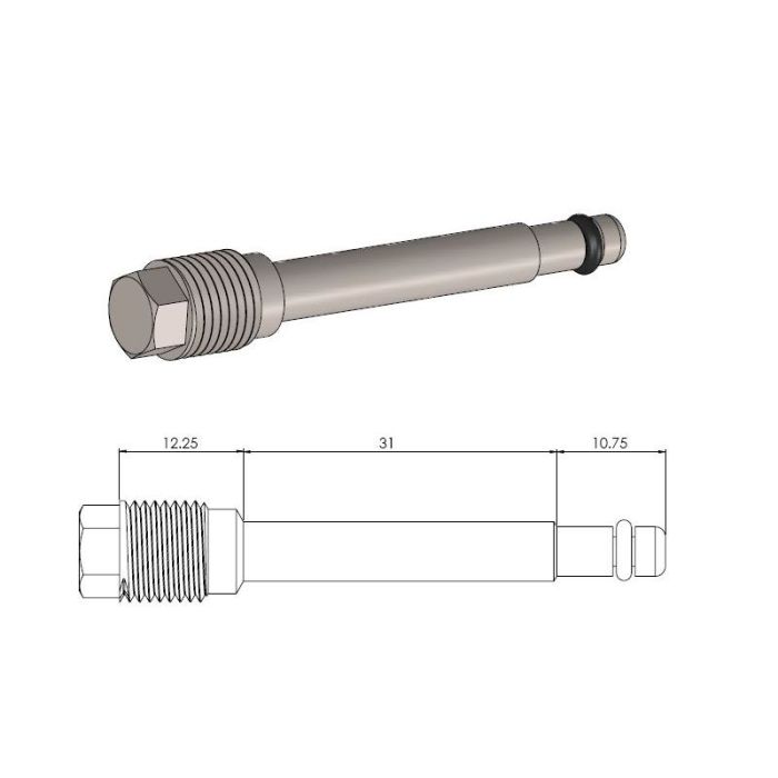 MMT Moto-Master brake pad pin