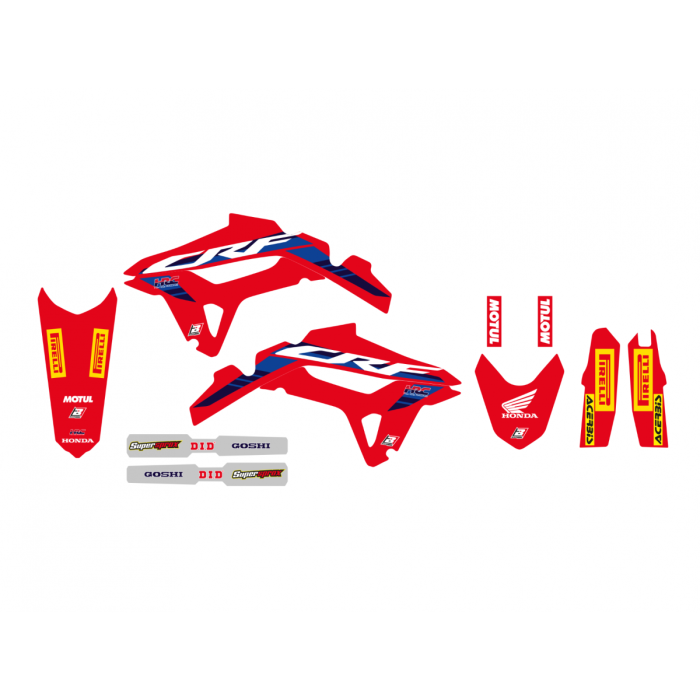 Blackbird Repl. Graph. set HRC '22 CRF250R 22-. CRF450 21-..