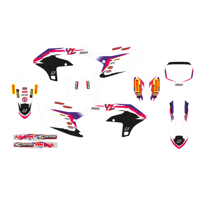 Blackbird Decal Kit 50th Anniversary YZF 23