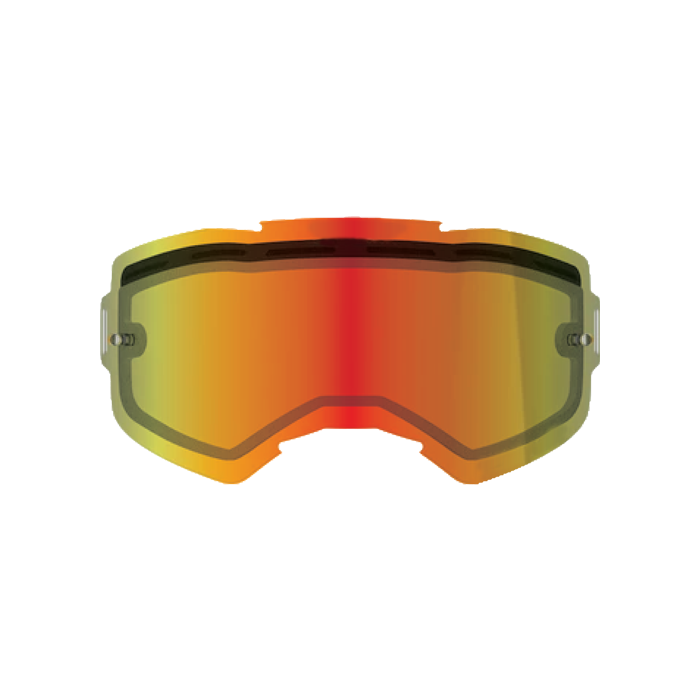 Factory Ride Dual Vented Lens W/Post - Bronze/Spectrum