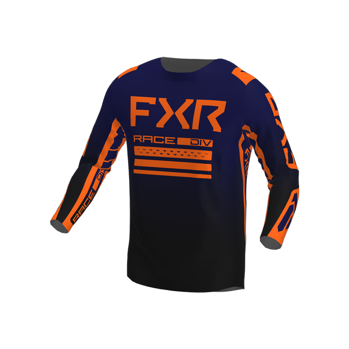 FXR Contender MX Jersey Midnight/Orange-