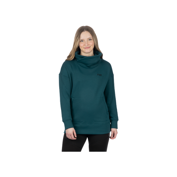 FXR Women Ember Po Sweater 24 Dark Steel