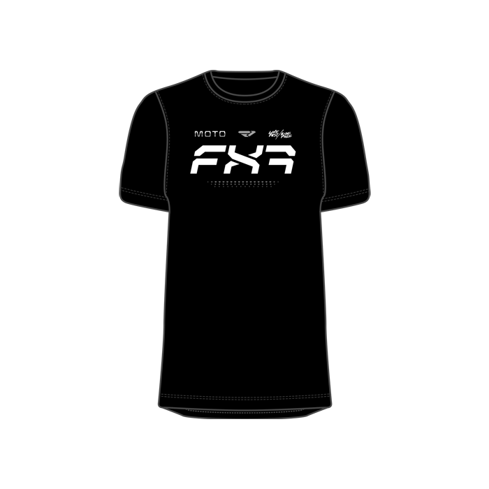 FXR M Moto Premium Shirt 24 Black/White