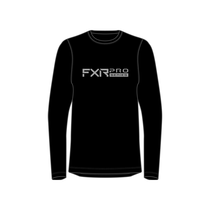 FXR M Pro Series Prem Longsleeve 24 BK/Grey