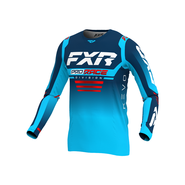 FXR Yth Revo Mx Jersey 24 Arctic