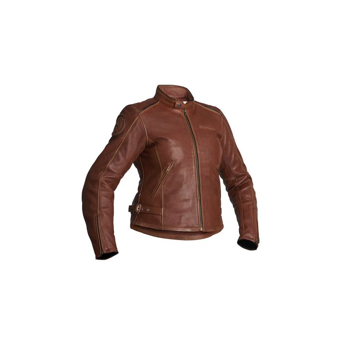 Halvarssons Leather Jacket Nyvall Women Cognac