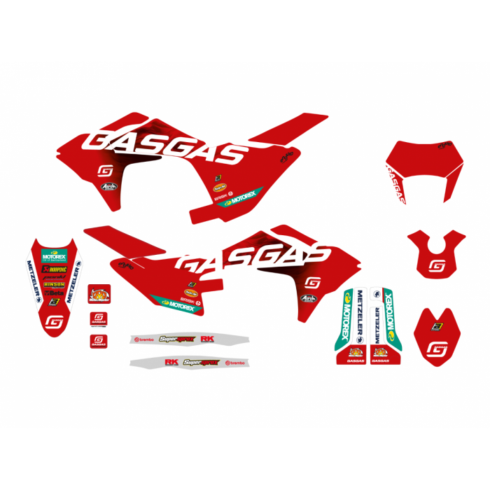 Blackbird Decal Kit Factory GasGas MC+F 24-..