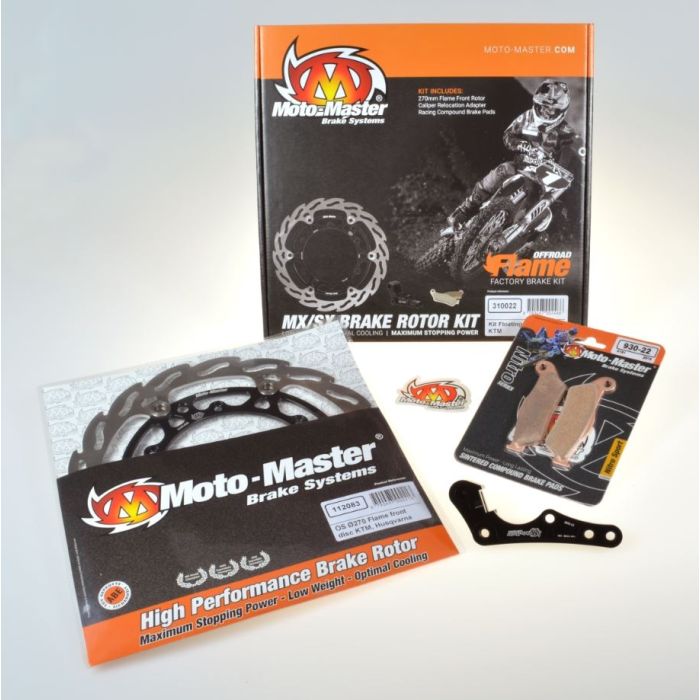 MMT Kit Floating 270 Offroad Kawasaki (rotor-adapter-pads