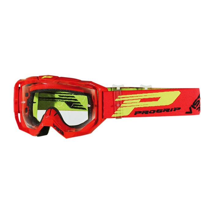 *Progrip 3303 Vista Tear off Goggle Red