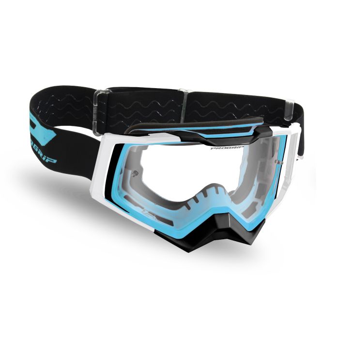 *Progrip 3309TO RAPID Tear off Goggle - Turq/Black/WH