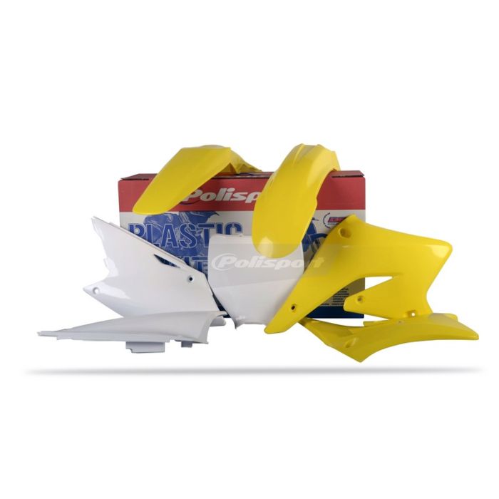 Polisport Complete Plastic Kit RMZ250 04-06 Yellow RM01