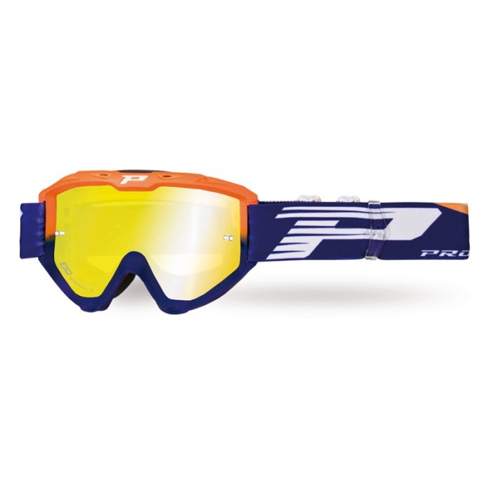 Progrip 3450 Riot T/O Goggle Duallay. Lens - FluoOrange/Blue