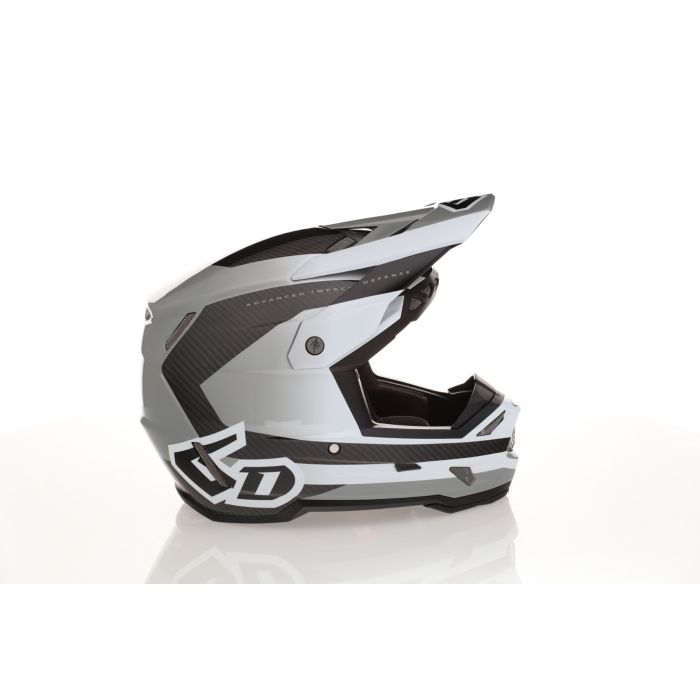 6D Helmets ATR-3 Pure Gloss White FIM