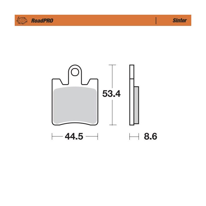 MMT Brake pad RoadPRO Scooter