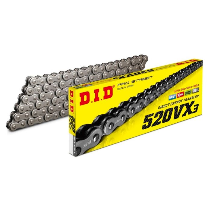 DID 520VX3 Chain+Connecting link (FJ)