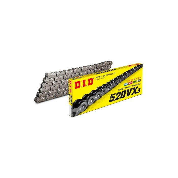 DID 520VX3 Chain+Connecting link (FJ)