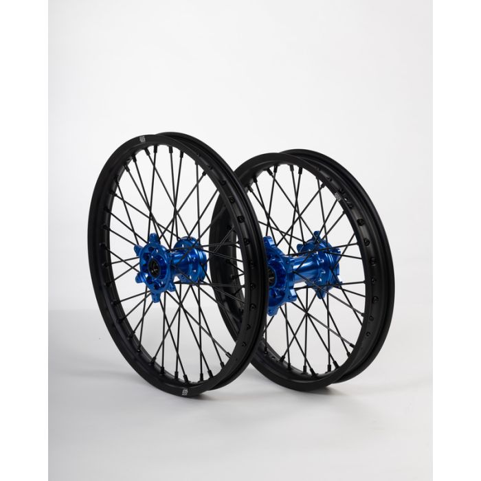 Sixty5 Yamaha Black/Blue 1.6-21/2.15-19 MX wheel set