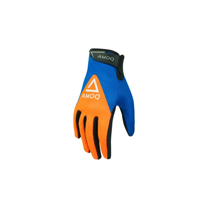 AMOQ Ascent V2 Gloves Blue-Orange