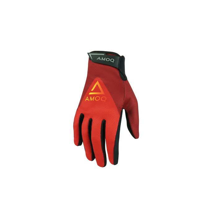 AMOQ Ascent V2 Gloves Dk Red-Red