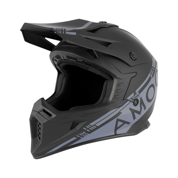 AMOQ Meteor V2 Helmet Black/Grey