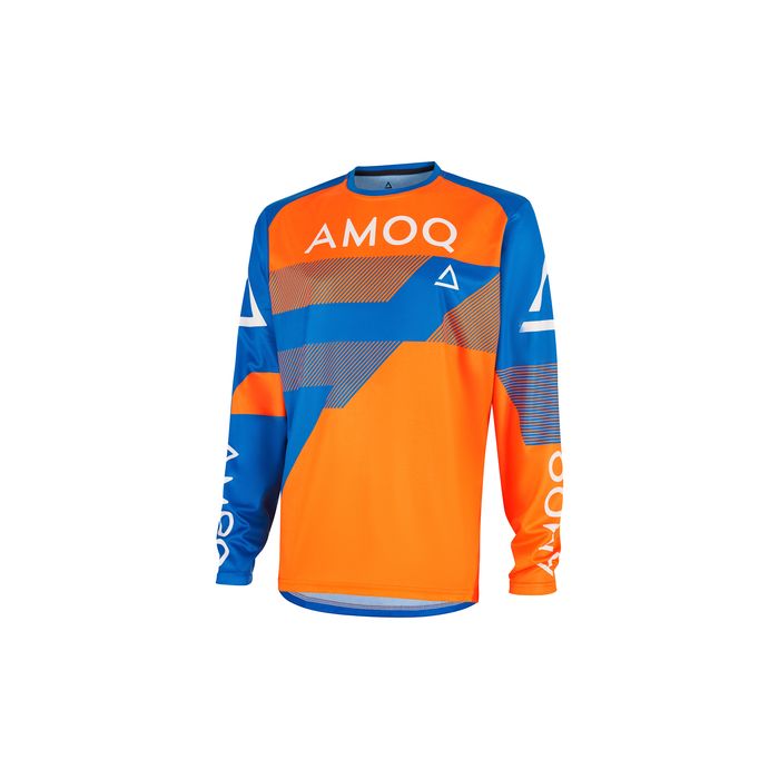 AMOQ Ascent Strive V2 Jersey Orange-Blue