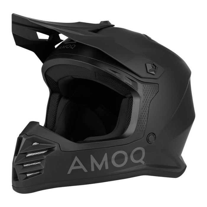 AMOQ Meteor V2 Helmet Blackout Junior
