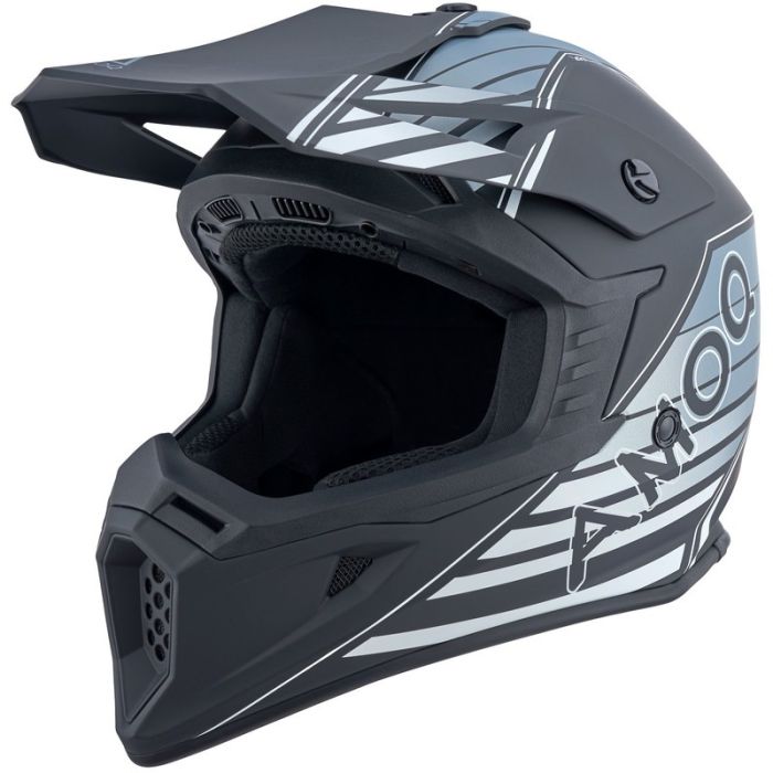 AMOQ Meteor V2 Helmet Axis Black/Grey
