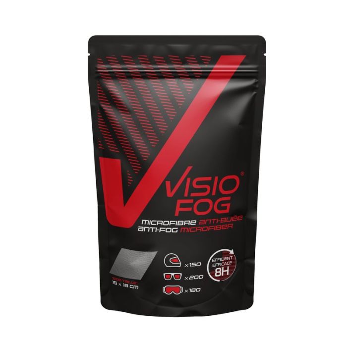 VISIODRY VisioFog Antifog microfiber wipe x200 use