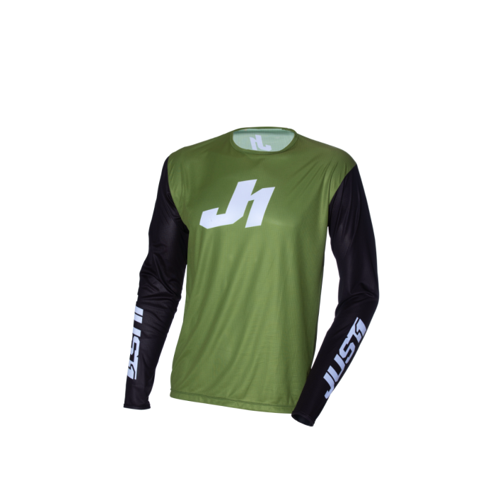 Just1 Jersey J-ESSENTIAL YOUTH SOLID Army/Black/White