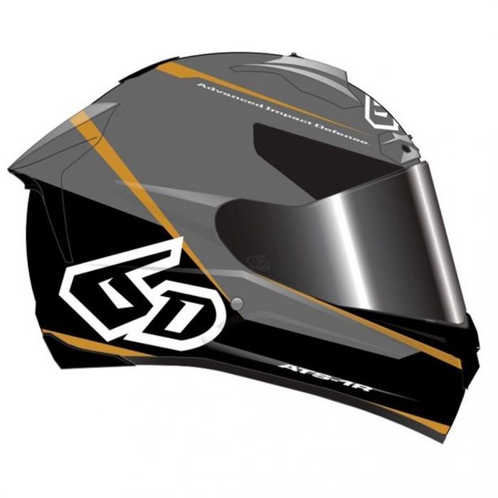 6D Helmet ATS-1R Alpha Bronze Gloss