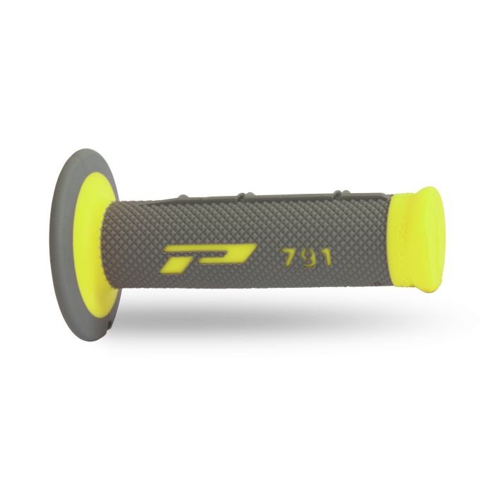 *Progrip 791-347 Double Density Grips - FluoYellow/Grey