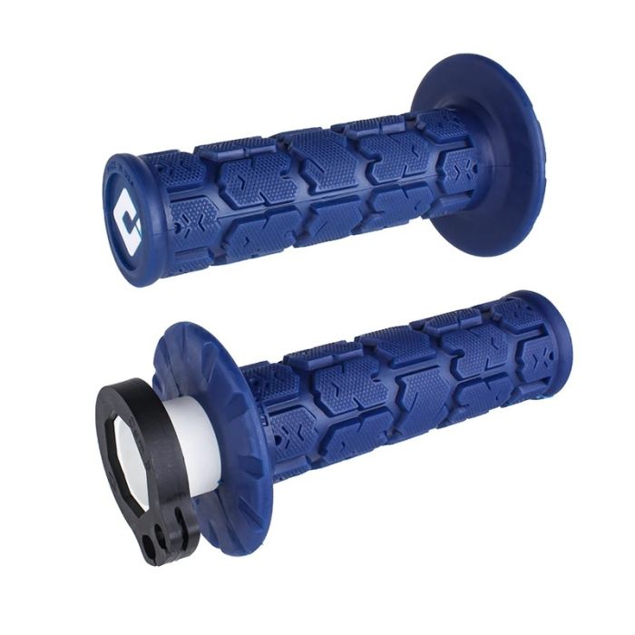 ODI ROGUE Off-Road Lock-On Grip Set - Dark Blue