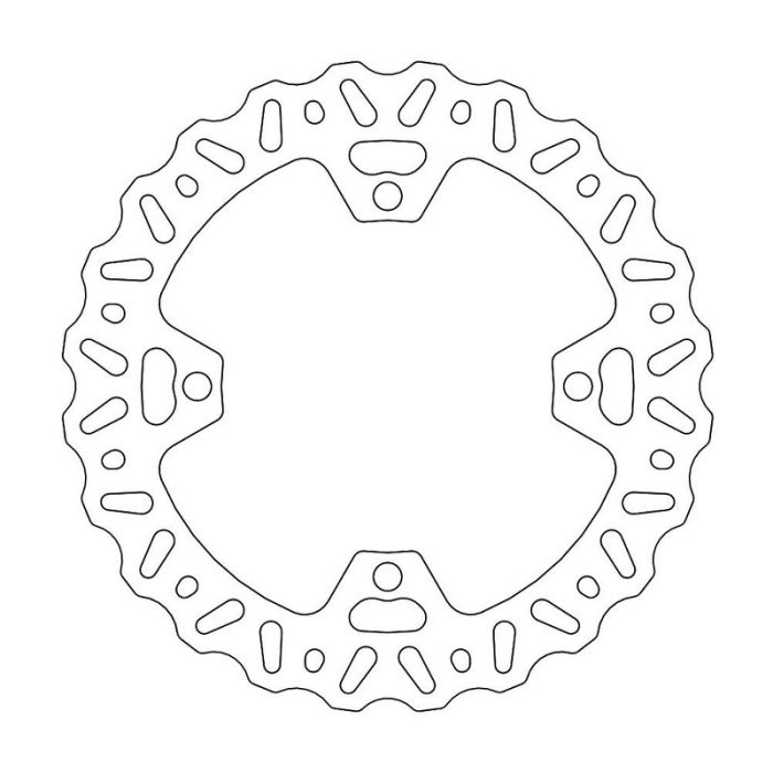 MMT Brake Disc Rear Nitro RMZ250/450 05-.. - 240MM