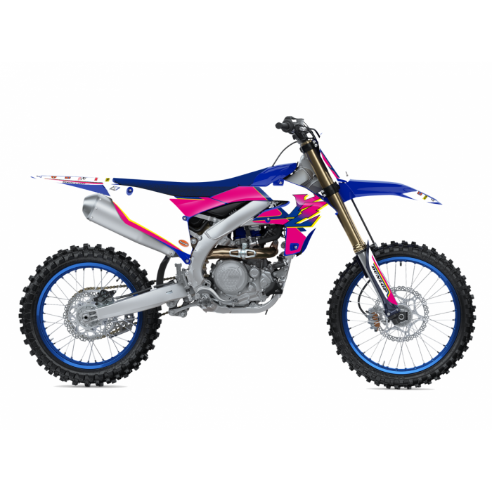 Blackbird Decal Kit + Seatcover Retro YZF 23-.. YZ250F 24-..