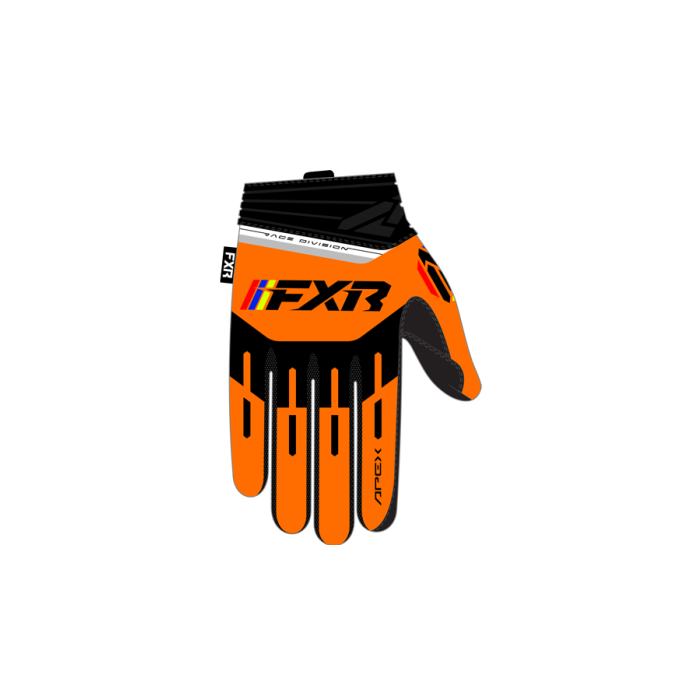 FXR Apex MX Glove 26 Orange/Black