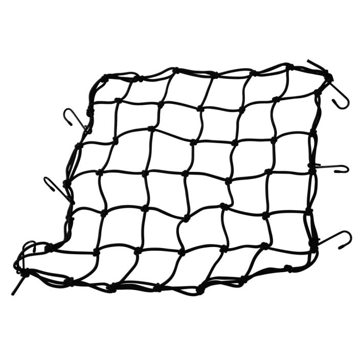 Lampa Spider, multipurpose
elastic net - Black