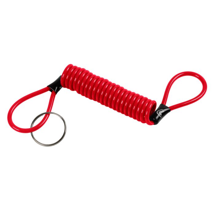 Lampa Reminder, steel spiral cable - Red